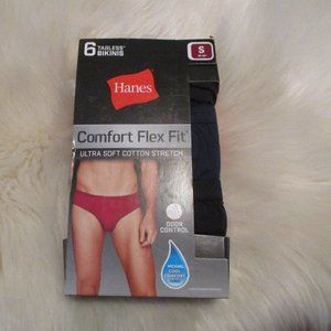 - Hanes Tagless Bikinis Comfort Flex Fit Briefs Men's Small NIP